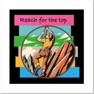 Rock Climbing Vintage Posters and Art